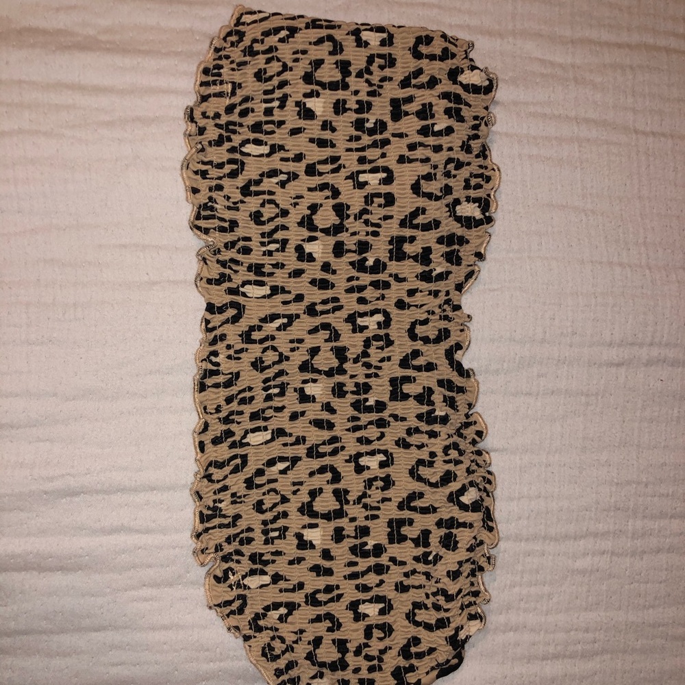 Cheetah Hollister bikini top